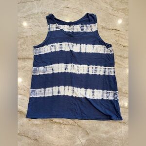 MEN'S SALE Goodfellow Blue Tie Dye Tank Top Size Large Casual Summer